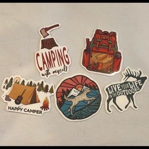 Camping Stickers Set #2